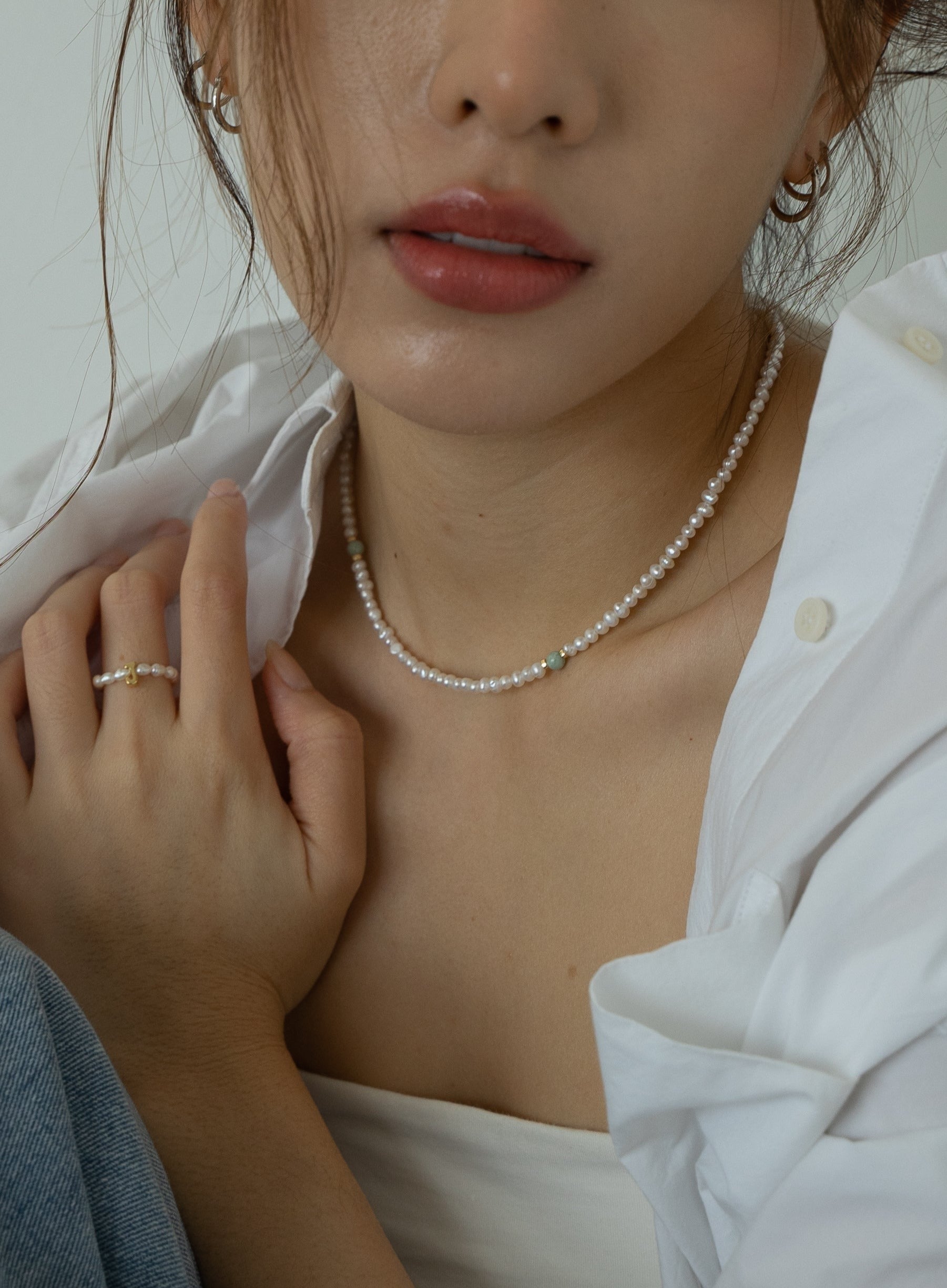 Handmade Lorraine Pearl Necklace – Blanche Jewellery